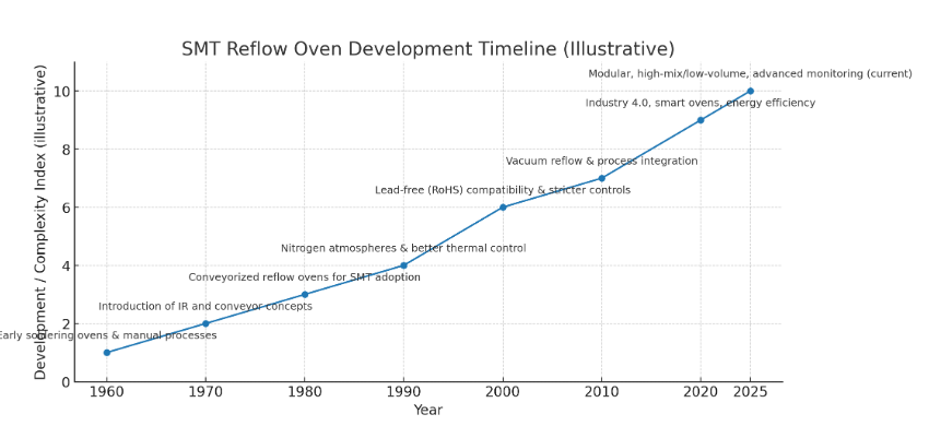 The Evolution of Reflow Ovens and Their Future Trends1 - S&M Co.Ltd Development History