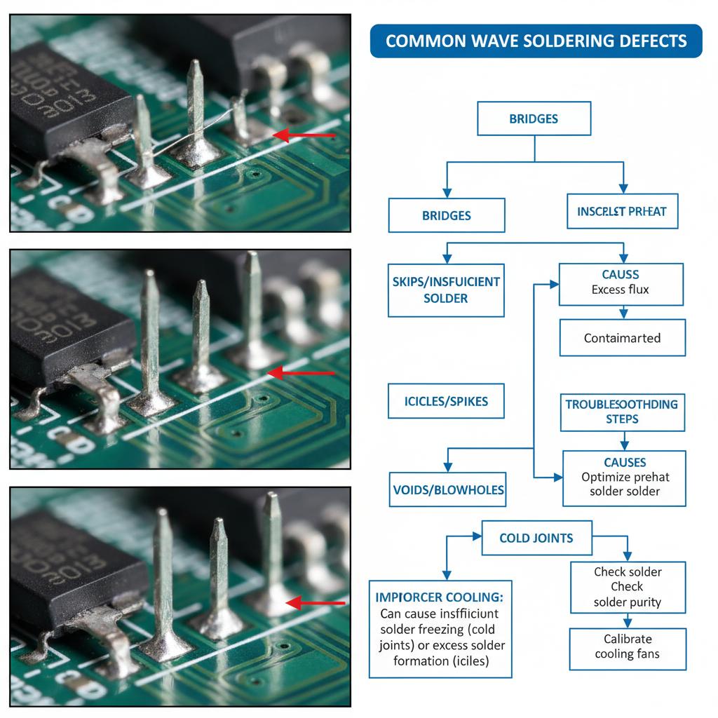 Wave Soldering Comprehensive Guide: Principles, Process, & Optimization -S&M4 - S&M Co.Ltd Wave Soldering Comprehensive Guide: Principles, Process, & Optimization -S&M4 - S&M Co.Ltd