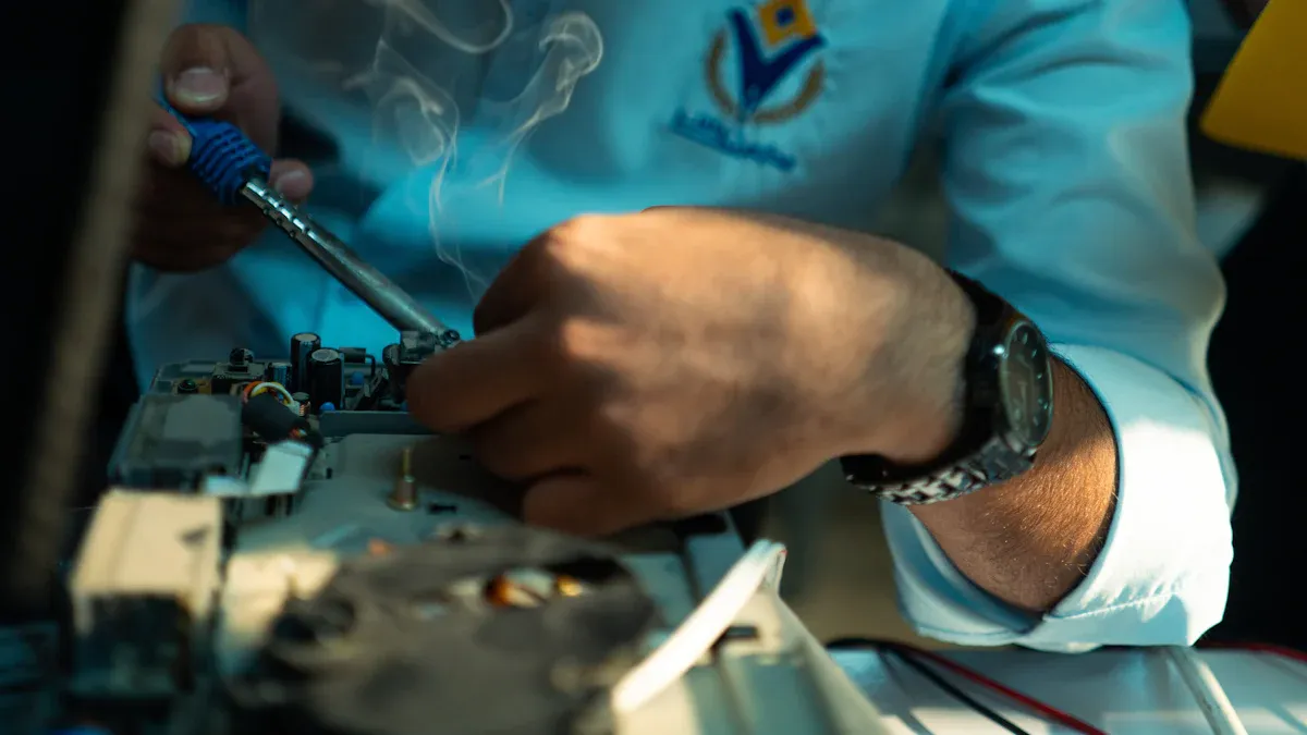 How dip soldering machines work and their impact on thermal profile and solder quality1 - S&M Co.Ltd Dip soldering machine operation