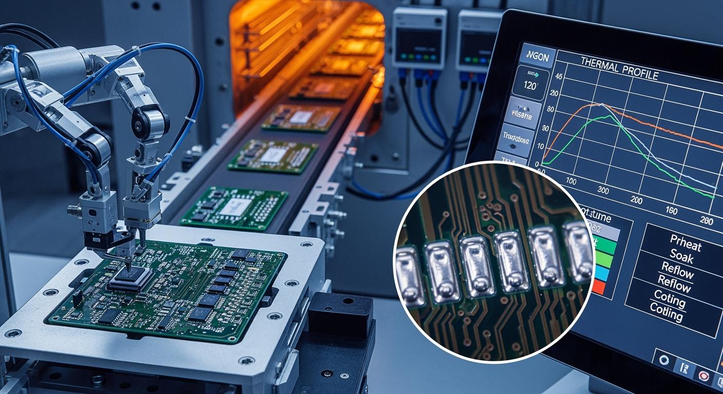 How SMT automation systems impact thermal profiles and solder quality