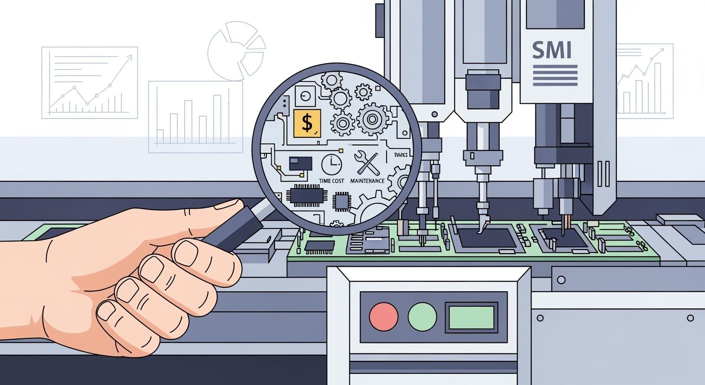 Top Factors That Affect SMT Equipment Total Cost of Ownership (TCO)