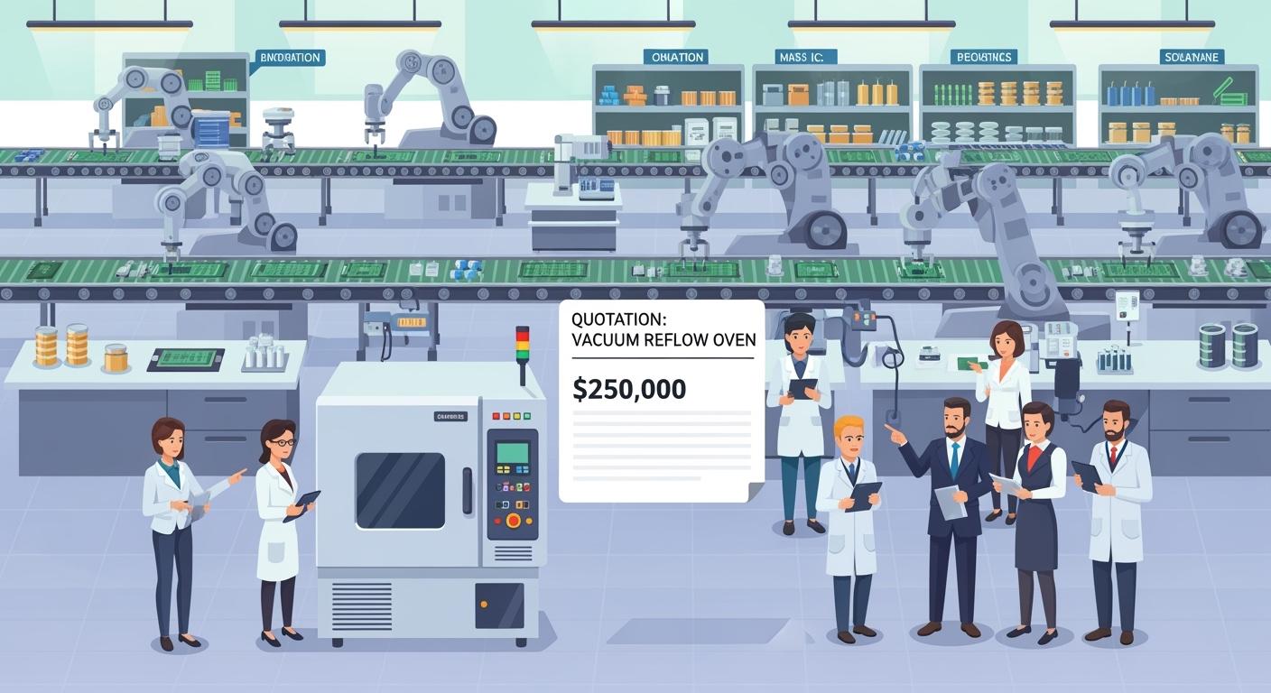 Why vacuum reflow oven quotation matters for modern high-volume SMT factories