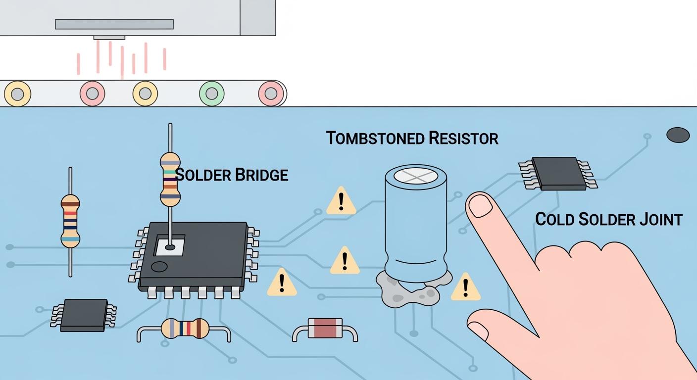 Top Mistakes in Reflow Soldering That Lead to High Defect Rates