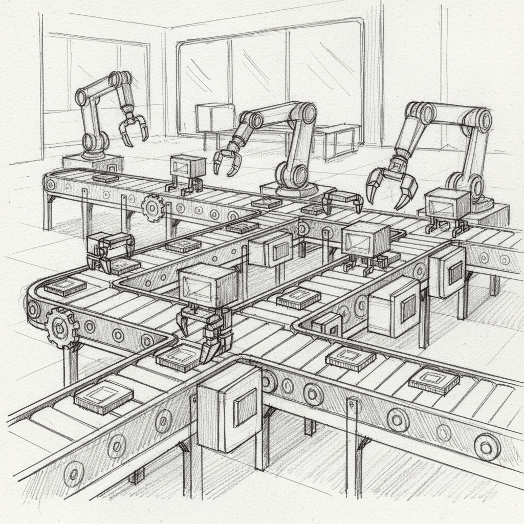 Maximizing Manufacturing Efficiency: The Applications of Designed Conveyor Systems in Electronics缩略图% Maximizing Manufacturing Efficiency: The Applications of Designed Conveyor Systems in Electronics缩略图%