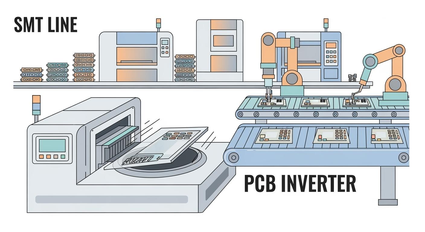 When to use a PCB inverter in SMT lines
