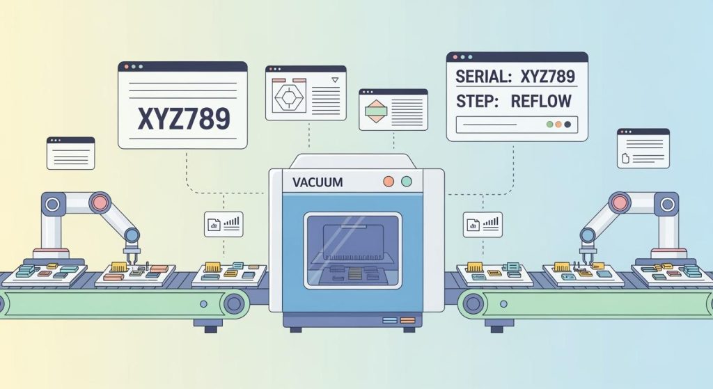 SMT integration and MES traceability for vacuum reflow ovens缩略图%