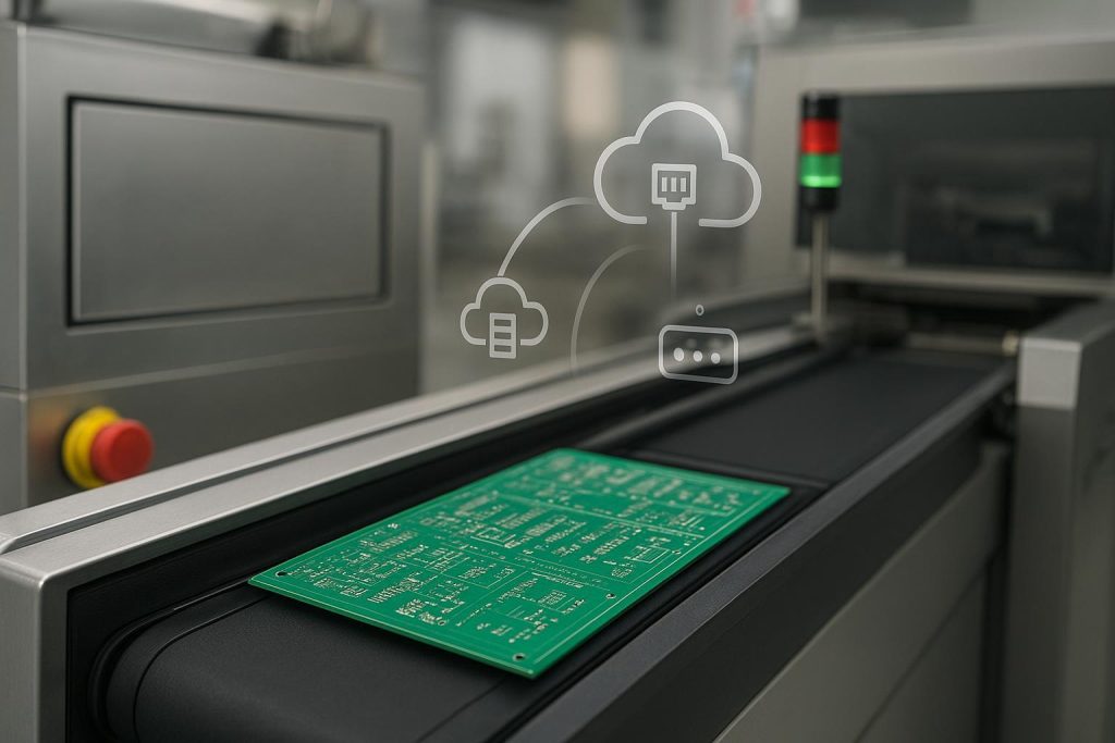 Automatic PCB Conveyors Compliance: Interconnect, Traceability, and Damage Reduction for Higher FPY缩略图% Automatic PCB Conveyors Compliance: Interconnect, Traceability, and Damage Reduction for Higher FPY缩略图%