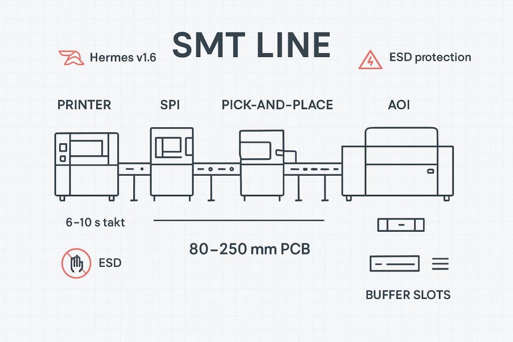 SMT Conveyor Manufacturer Comparison (2026): What Matters Most for Hermes Integration, 6–10 s Takt, and Low‑Maintenance Design缩略图%