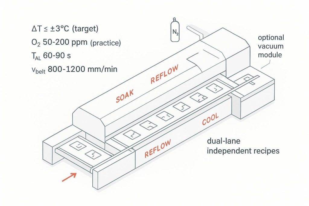 Reflow Oven Throughput, Thermal Stability, and Operating Cost in High‑Mix EMS (2026)缩略图%