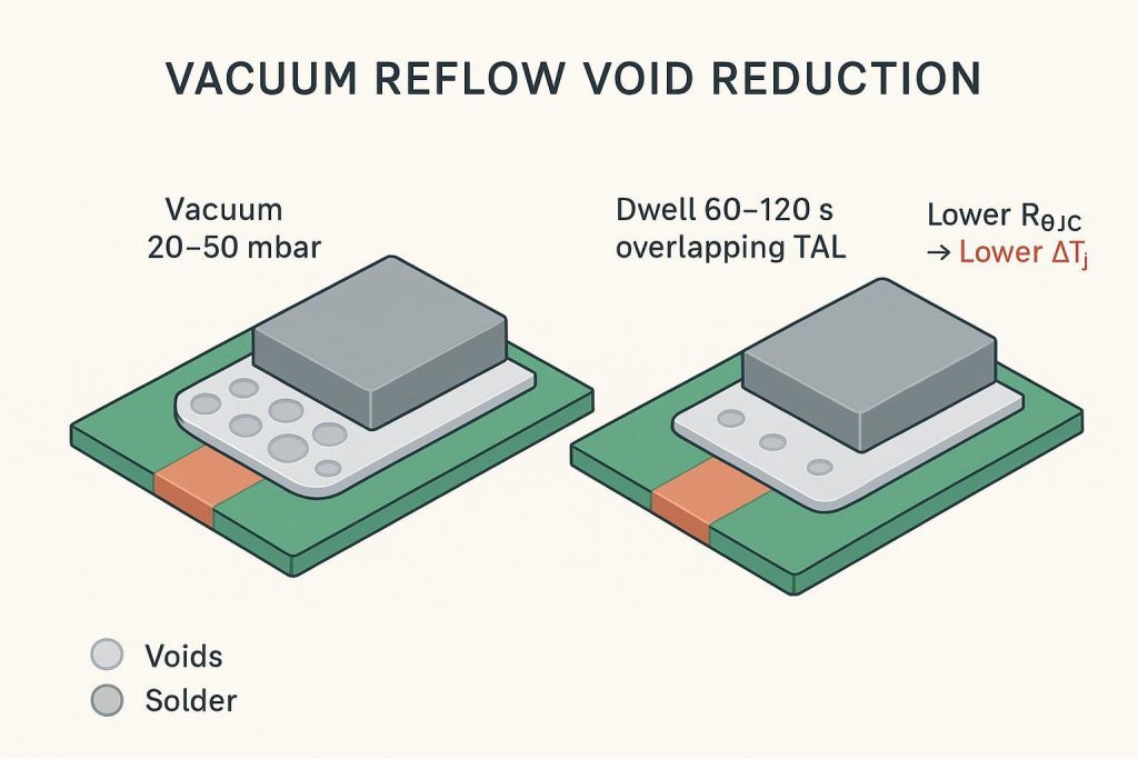 Vacuum Reflow Void Reduction in Power Electronics: When Lower Voids Change Performance缩略图%