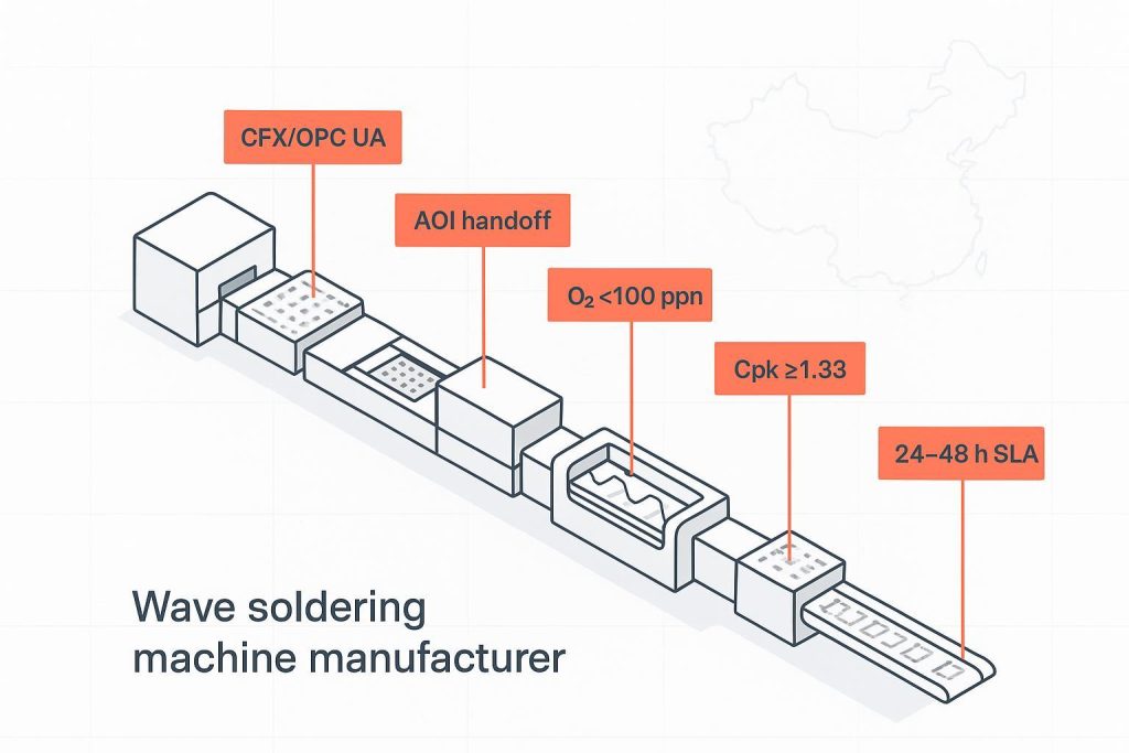 What Overseas Buyers Should Ask Before Choosing a Wave Soldering Machine Manufacturer in China (2026)缩略图% What Overseas Buyers Should Ask Before Choosing a Wave Soldering Machine Manufacturer in China (2026)缩略图%