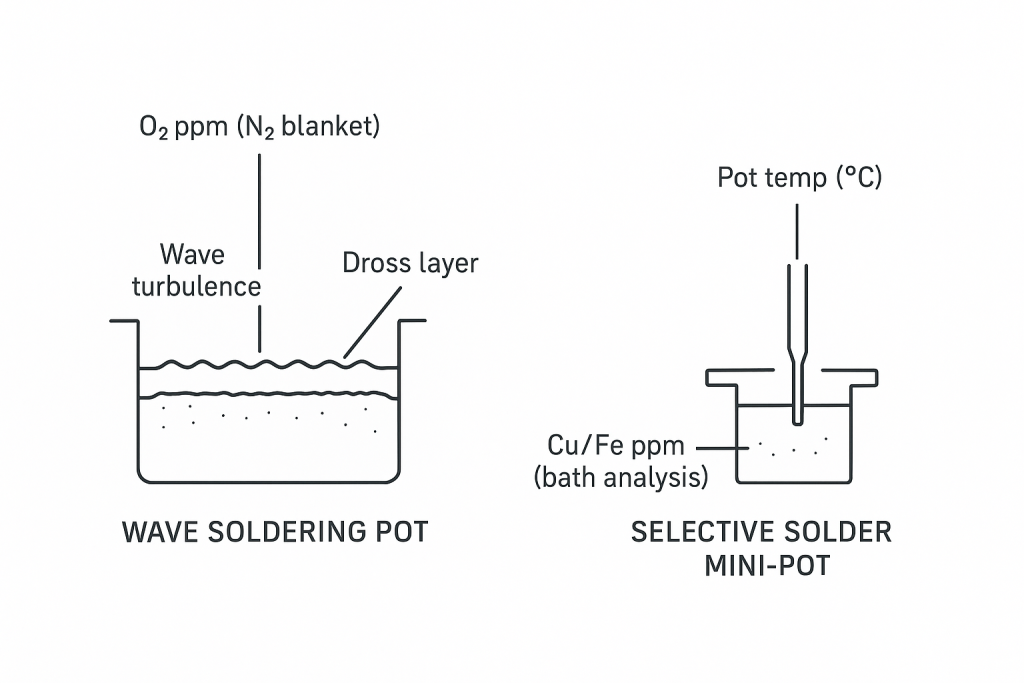 Wave Solder Pot Maintenance for Longer Tin Barrel Life: How to Cut Dross and Keep the Solder Bath in Spec缩略图%