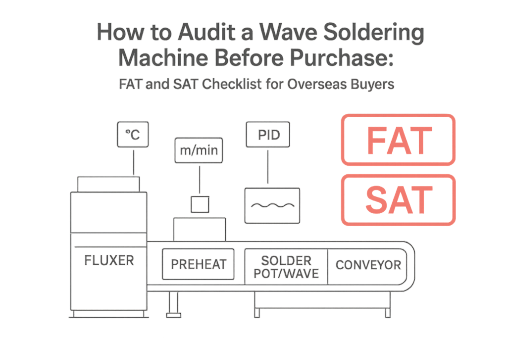 How to Audit a Wave Soldering Machine Before Purchase: FAT and SAT Checklist for Overseas Buyers缩略图% How to Audit a Wave Soldering Machine Before Purchase: FAT and SAT Checklist for Overseas Buyers缩略图%