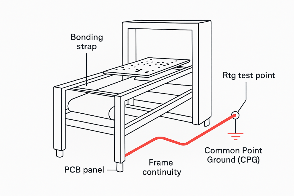 PCB Conveyor Grounding: Why Proper Grounding Prevents ESD Damage in HDI Boards缩略图%