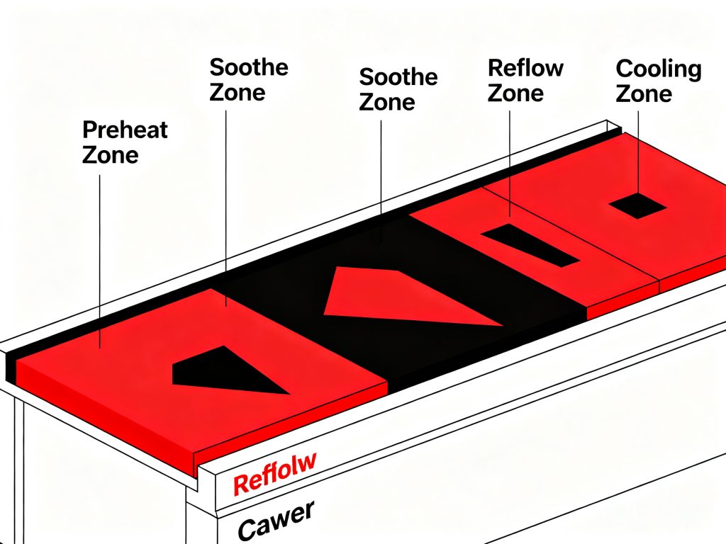 Reflow Oven Temperature Settings: Mastering Zone Configurations for Optimal Results缩略图%