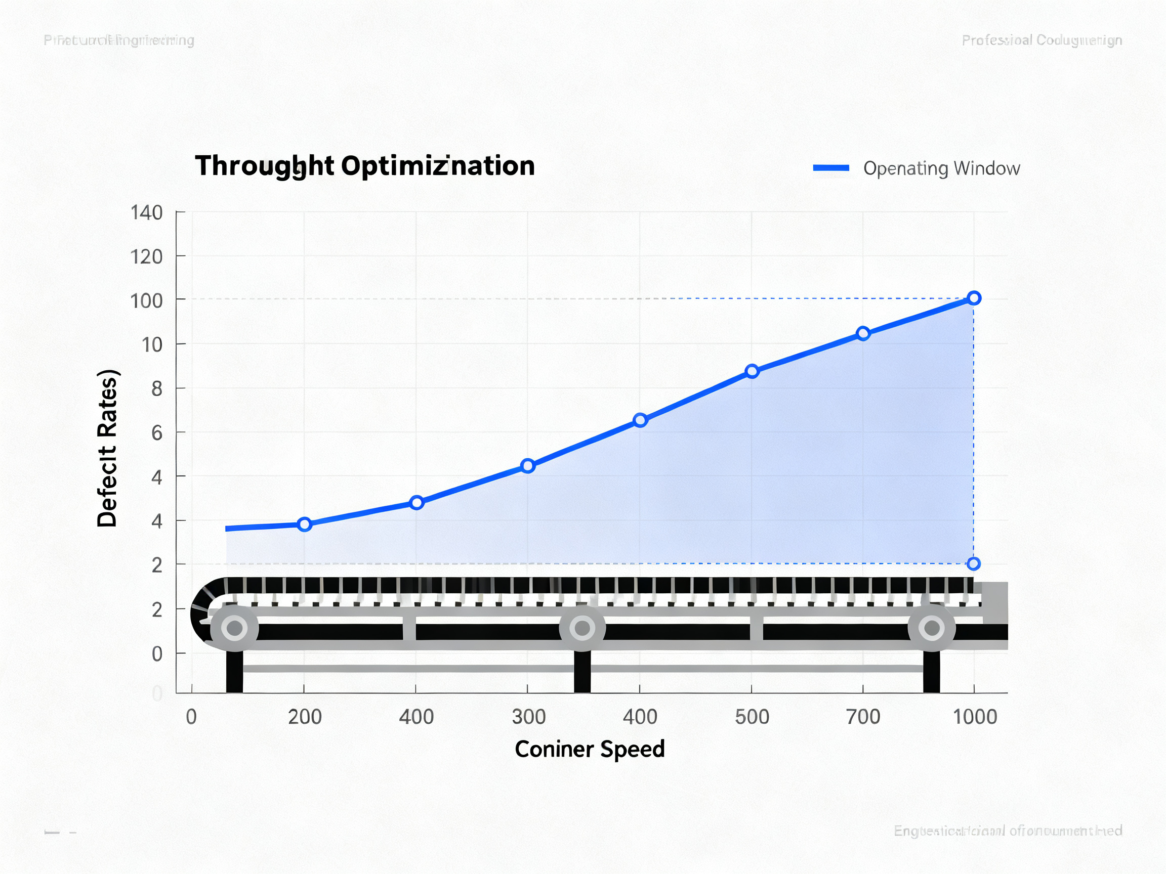 SMT Conveyor Speed: How to Calculate, Set, and Optimize PCB Line Speed for Stable Throughput - S&M Co.Ltd Minimal engineering infographic style clean lines technical schematic flat design.