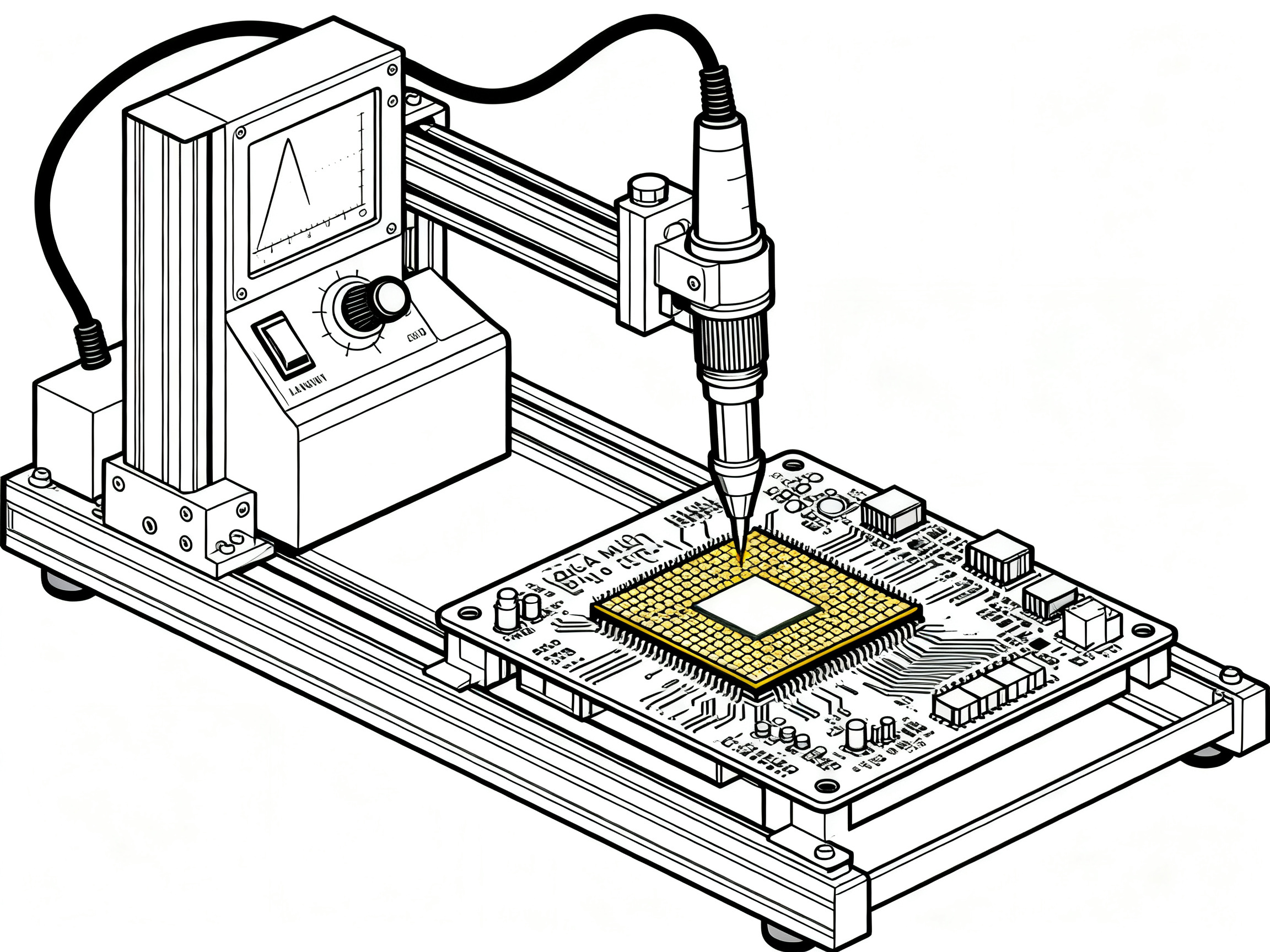 Minimal engineering infographic style clean lines technical illustration no text.