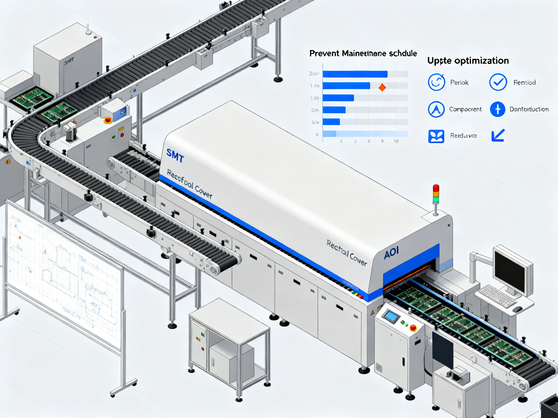 Minimal engineering infographic clean lines professional data visualization tech.