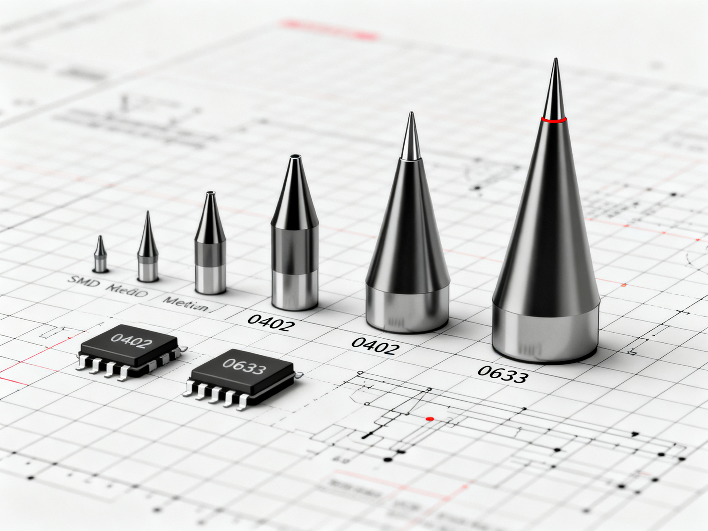 Best SMD Rework Stations in 2025: Top 10 Reviews for Electronics Repair Professionals3 - S&M Co.Ltd Minimal engineering infographic flat lay arrangement of various smd rework stations showing different models and configurations.