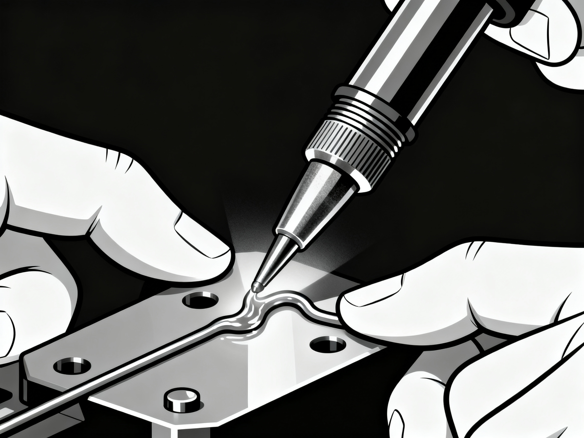 How to Solder a PCB: Complete Beginner’s Guide with Step-by-Step Instructions (2026)2 - S&M Co.Ltd Digital illustration clean lines minimal engineering infographic style no text.