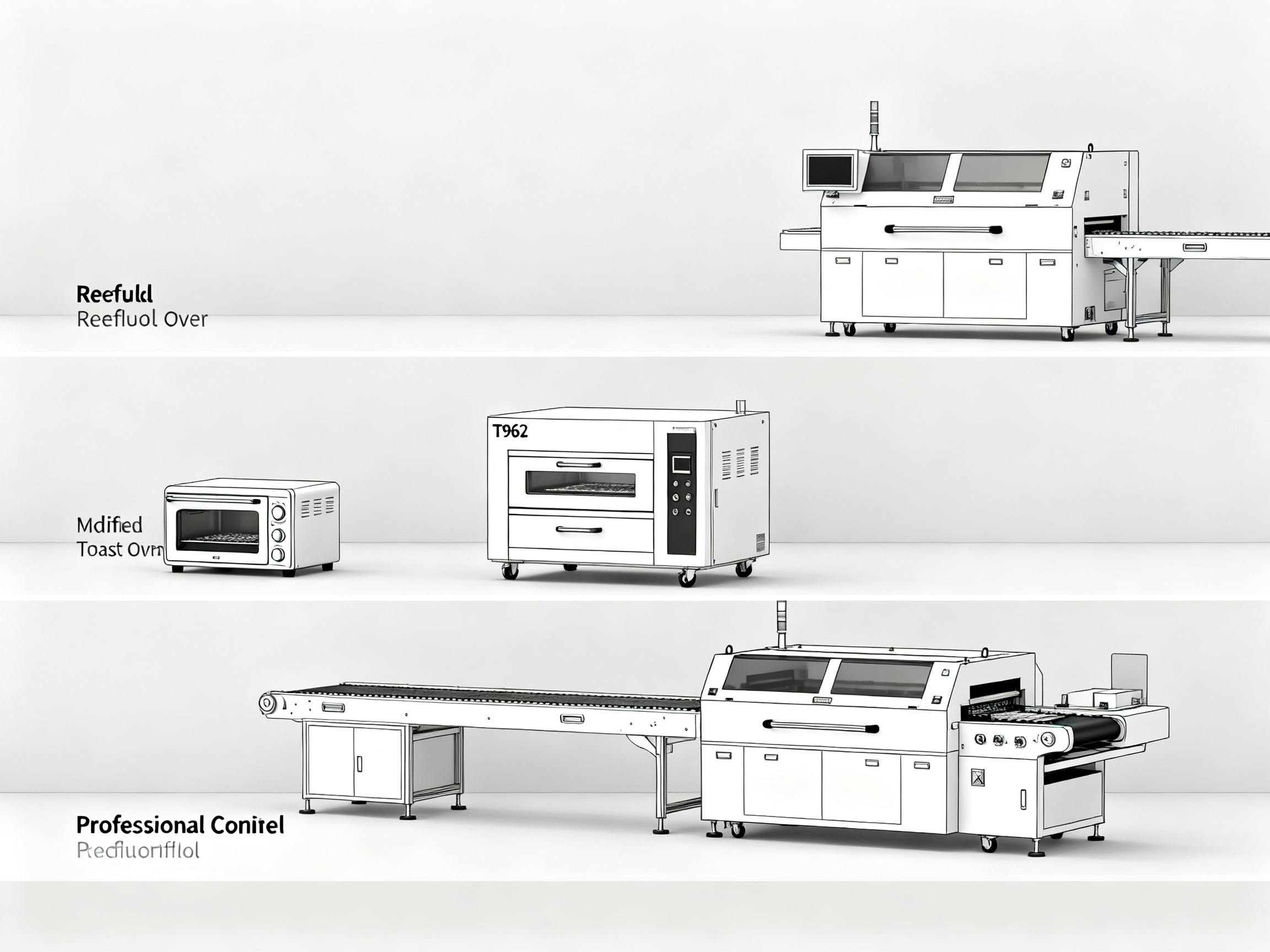 The Ultimate DIY Guide: Building and Upgrading Reflow Ovens for Perfect Soldering1 - S&M Co.Ltd Minimalist infographic clean lines technical illustration no text three tier com 1783923825362.