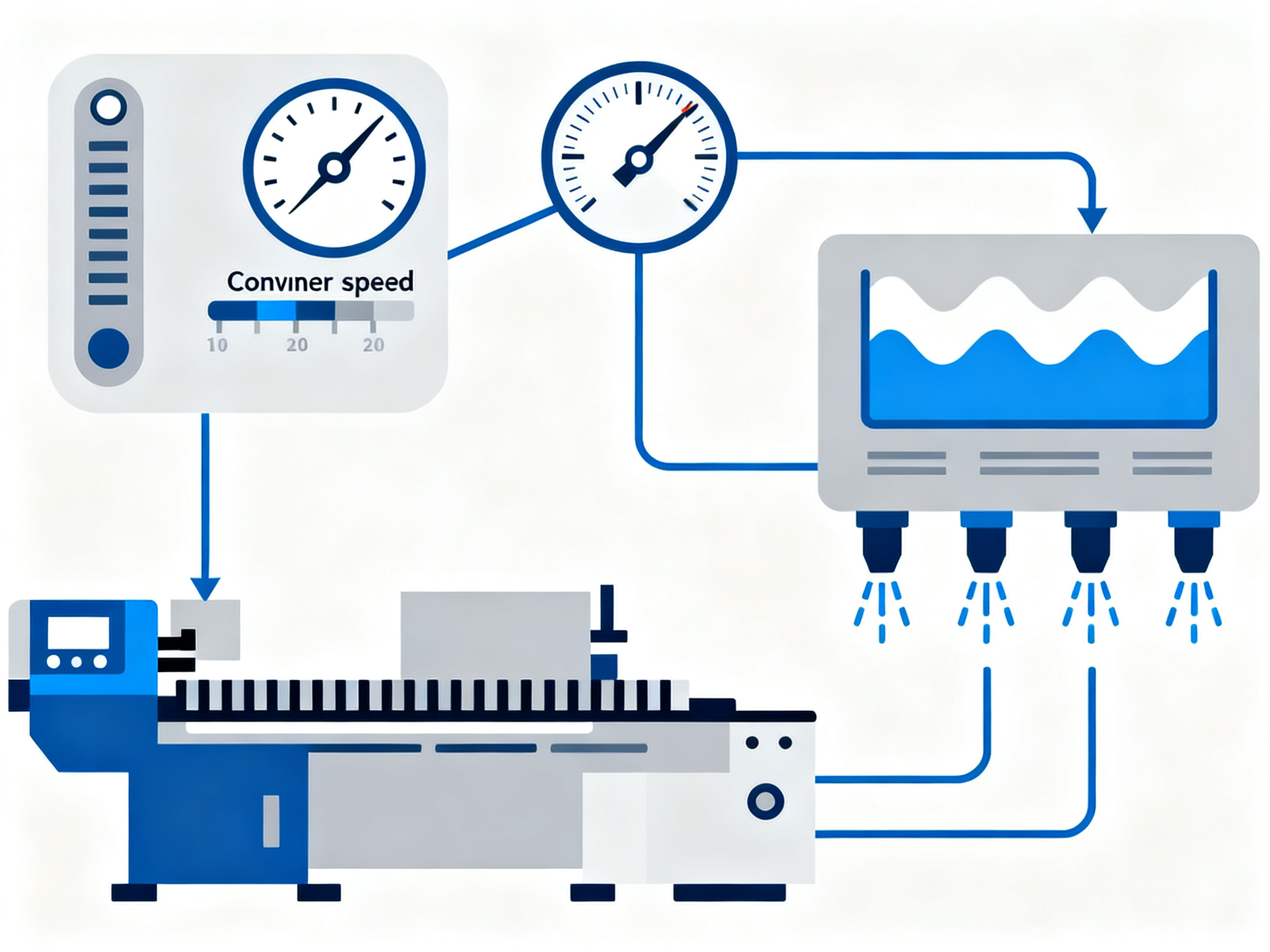 Minimal engineering infographic clean lines flat design technical illustration.