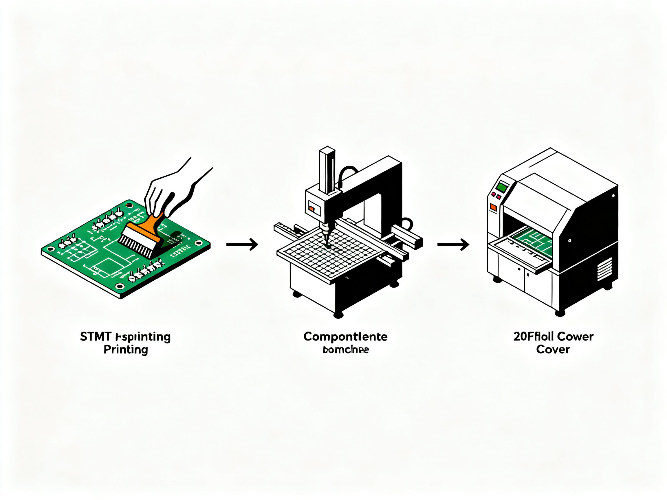 Minimal engineering infographic with clean lines in technical schematic style.