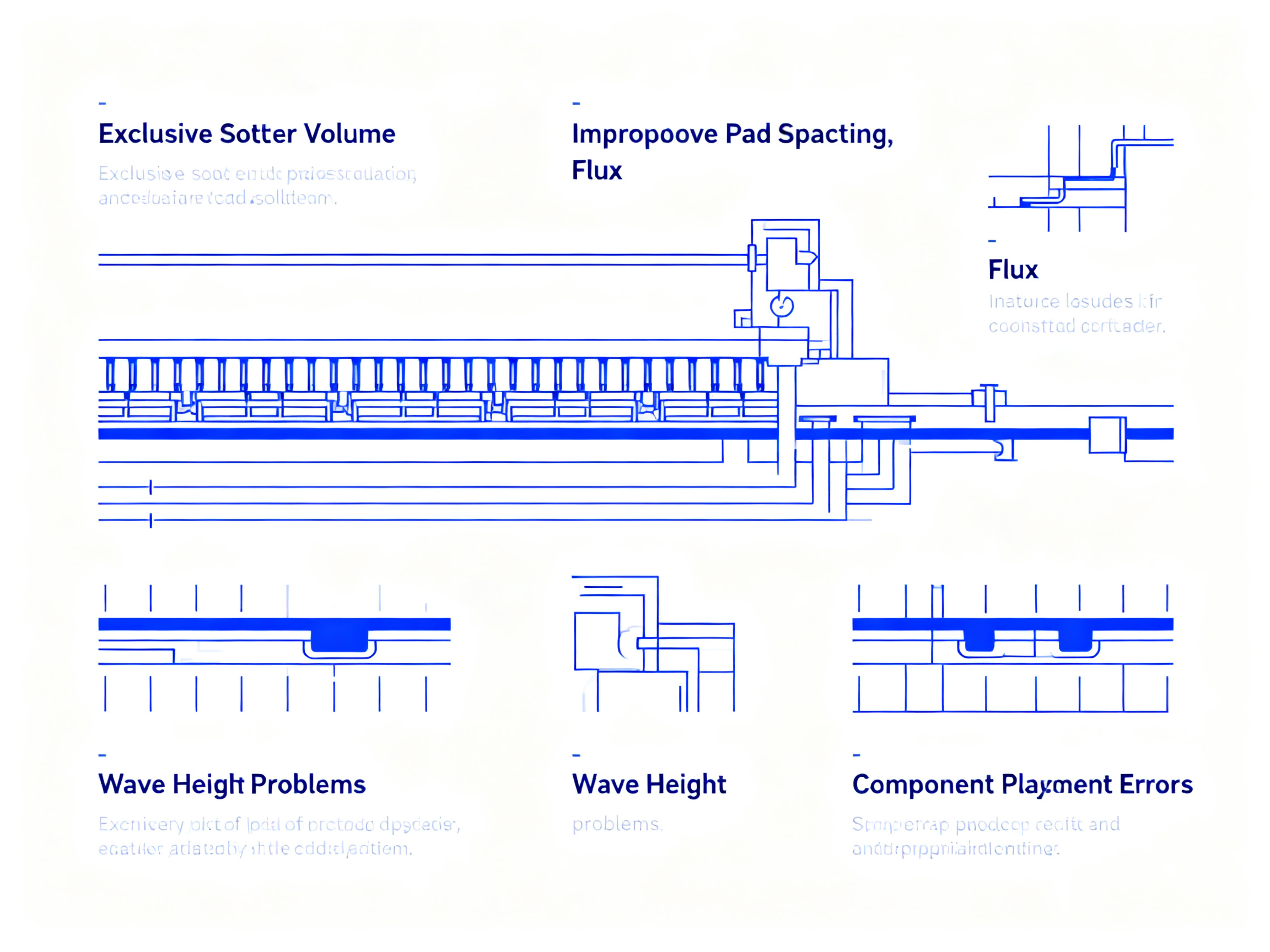 Minimal engineering infographic with clean lines technical illustration style.