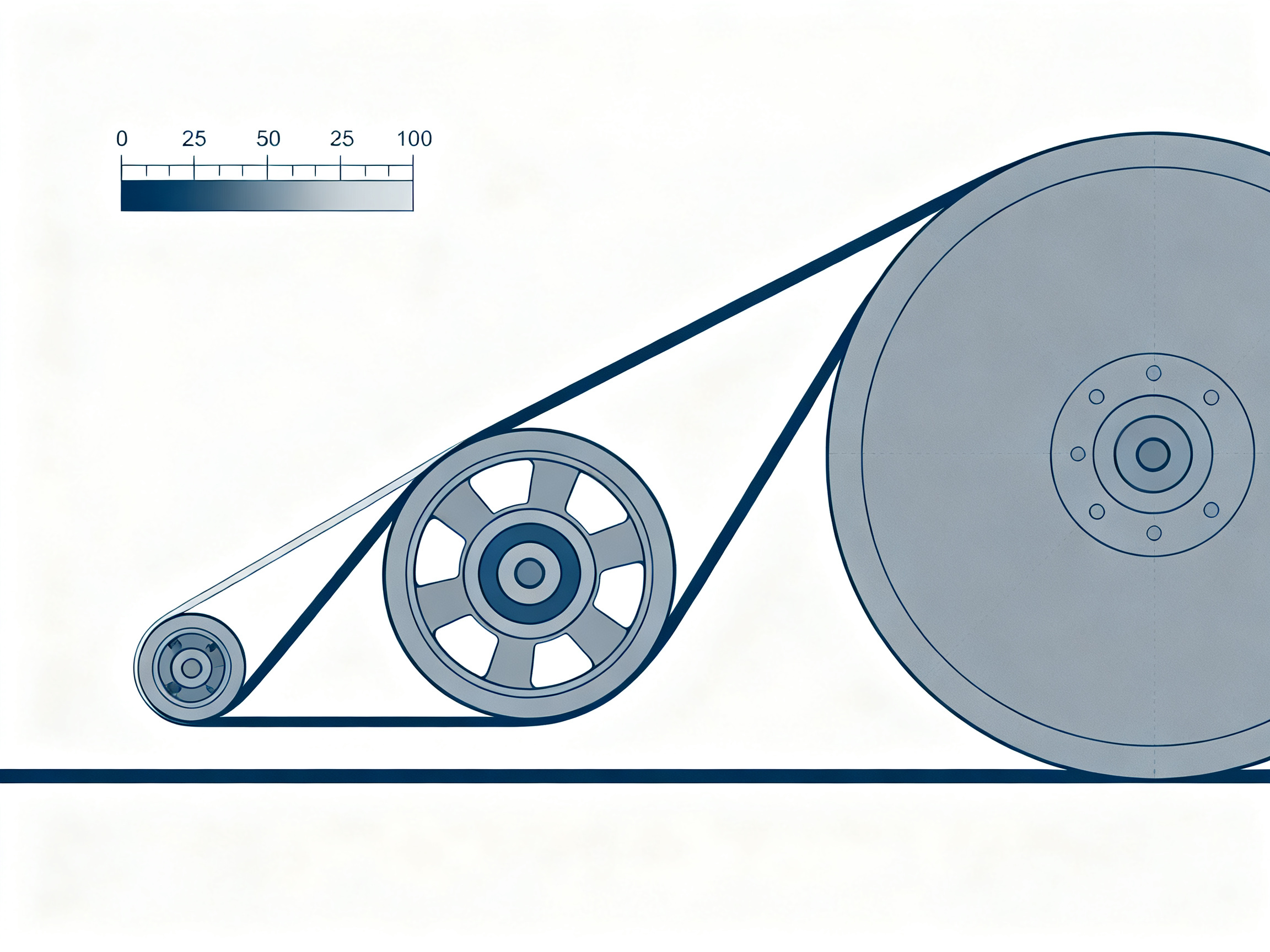Comprehensive Guide to PVC Conveyor Belt Specifications, Materials, and Industry Standards1 - S&M Co.Ltd Minimal engineering infographic style clean lines professional technical diagram.